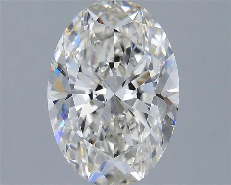 2.01ct Oval Lab Grown Diamond (Colour G, Clarity VS2, IGI Certified)