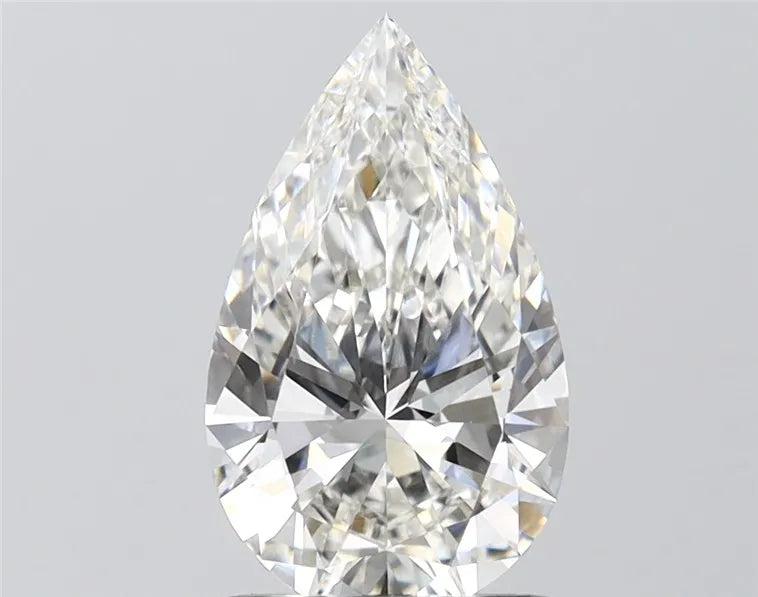 2.01ct Pear Lab Grown Diamond (Colour G, Clarity VVS2, IGI Certified)