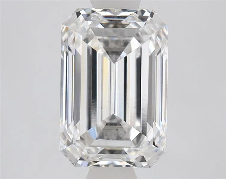 2.02ct Emerald Lab Grown Diamond (Colour F, Clarity VVS2, IGI Certified)
