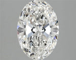 2.02ct Oval Lab Grown Diamond (Colour E, Clarity VVS1, IGI Certified)