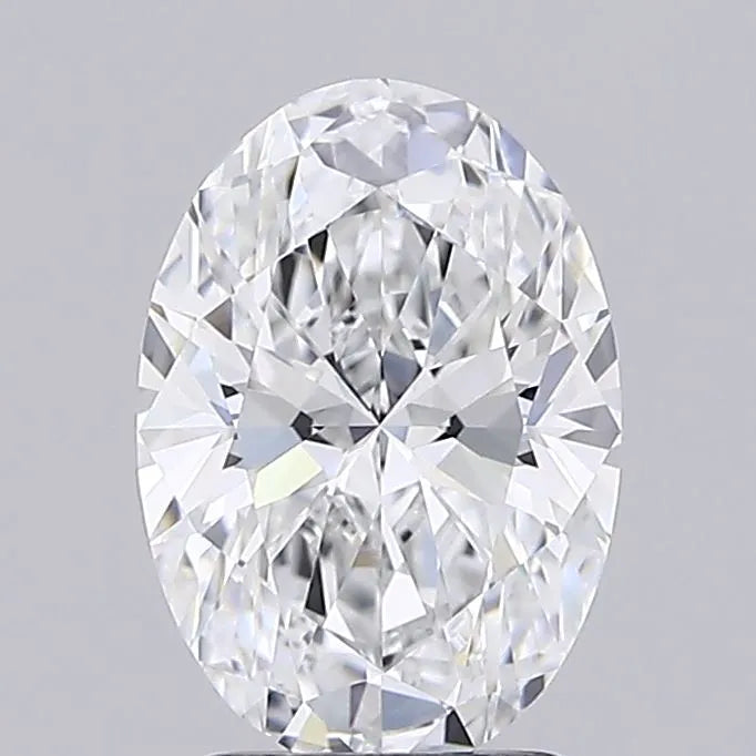 2.02ct Oval Lab Grown Diamond (Colour E, Clarity VVS1, IGI Certified)
