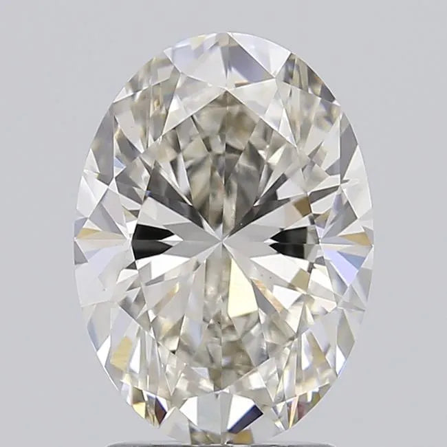 2.02ct Oval Lab Grown Diamond (Colour H, Clarity VS1, IGI Certified)