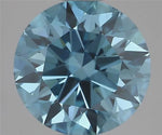 2.02ct Round Lab Grown Diamond (Colour Fancy Vivid Blue, Clarity VS1, Cut EX, IGI Certified)