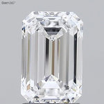 2.03ct Emerald Lab Grown Diamond (Colour D, Clarity VVS2, IGI Certified)