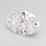 2.03ct Oval Lab Grown Diamond (Colour D, Clarity FL, IGI Certified)