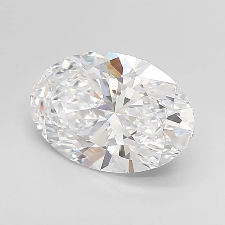 2.03ct Oval Lab Grown Diamond (Colour D, Clarity FL, IGI Certified)