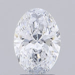 2.03ct Oval Lab Grown Diamond (Colour D, Clarity FL, IGI Certified)