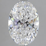 2.03ct Oval Lab Grown Diamond (Colour D, Clarity IF, IGI Certified)
