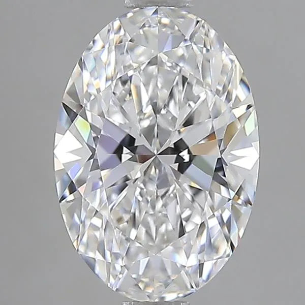 2.03ct Oval Lab Grown Diamond (Colour D, Clarity IF, IGI Certified)