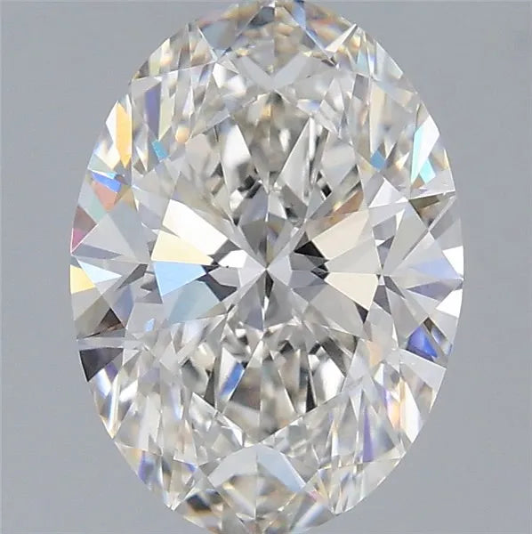 2.03ct Oval Lab Grown Diamond (Colour G, Clarity VS1, IGI Certified)