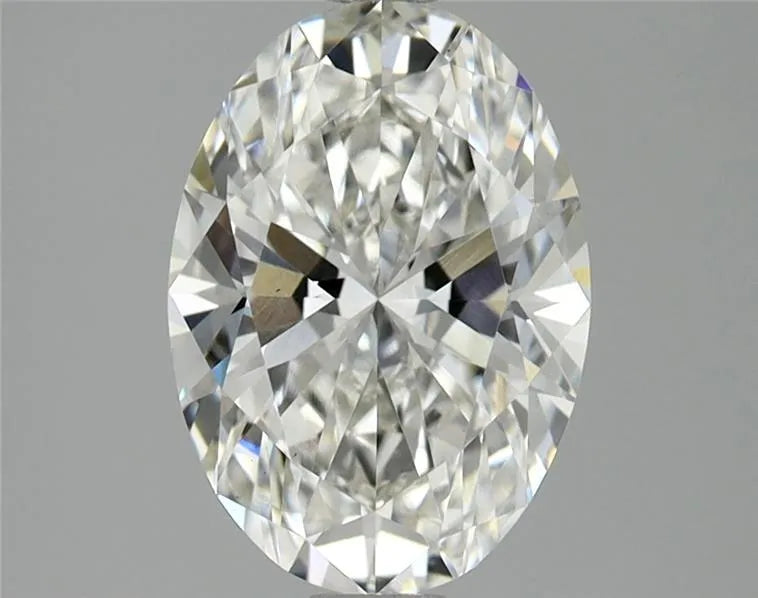 2.03ct Oval Lab Grown Diamond (Colour G, Clarity VS1, IGI Certified)