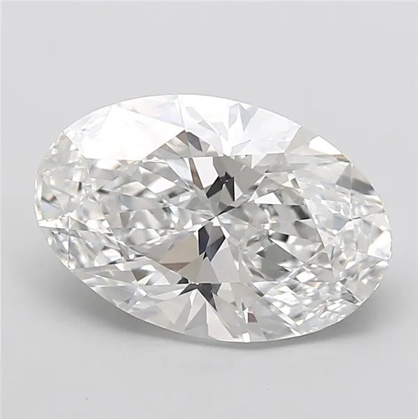 2.03ct Oval Lab Grown Diamond (Colour G, Clarity VVS2, IGI Certified)