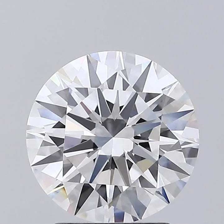 2.03ct Round Lab Grown Diamond (Colour D, Clarity VVS1, Cut ID, IGI Certified)
