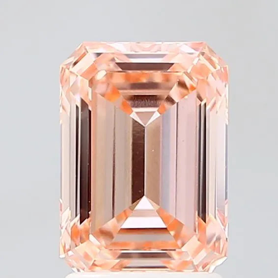 2.04ct Emerald Lab Grown Diamond (Colour Fancy Intense Pink, Clarity VS2, IGI Certified)