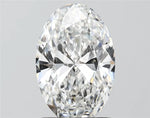 2.04ct Oval Lab Grown Diamond (Colour D, Clarity VVS1, IGI Certified)