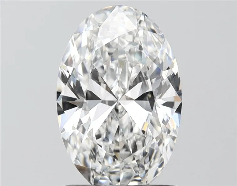 2.04ct Oval Lab Grown Diamond (Colour D, Clarity VVS1, IGI Certified)