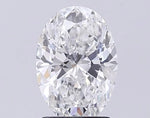 2.04ct Oval Lab Grown Diamond (Colour E, Clarity VS2, IGI Certified)