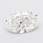 2.04ct Oval Lab Grown Diamond (Colour G, Clarity VS1, IGI Certified)