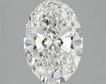 2.05ct Oval Lab Grown Diamond (Colour F, Clarity VS2, IGI Certified)