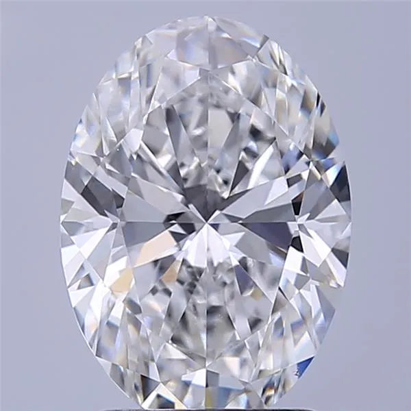2.06ct Oval Lab Grown Diamond (Colour E, Clarity VVS1, IGI Certified)