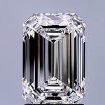 2.07ct Emerald Lab Grown Diamond (Colour D, Clarity VVS1, IGI Certified)