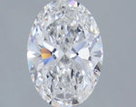 2.07ct Oval Lab Grown Diamond (Colour D, Clarity VS2, IGI Certified)