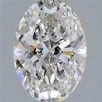 2.07ct Oval Lab Grown Diamond (Colour G, Clarity VVS2, IGI Certified)