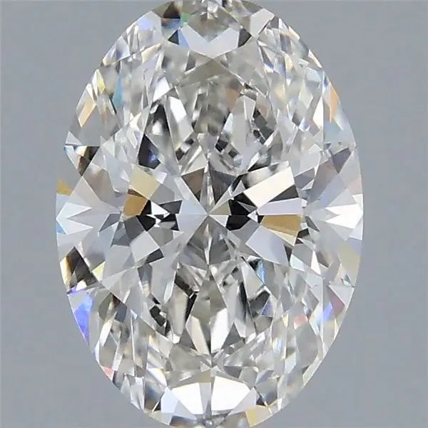 2.07ct Oval Lab Grown Diamond (Colour G, Clarity VVS2, IGI Certified)
