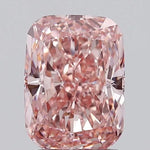 2.08ct Cushion modified Lab Grown Diamond (Colour Fancy Vivid Pink, Clarity VS1, IGI Certified)