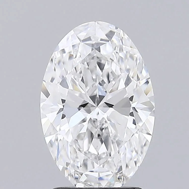 2.08ct Oval Lab Grown Diamond (Colour D, Clarity VS1, IGI Certified)