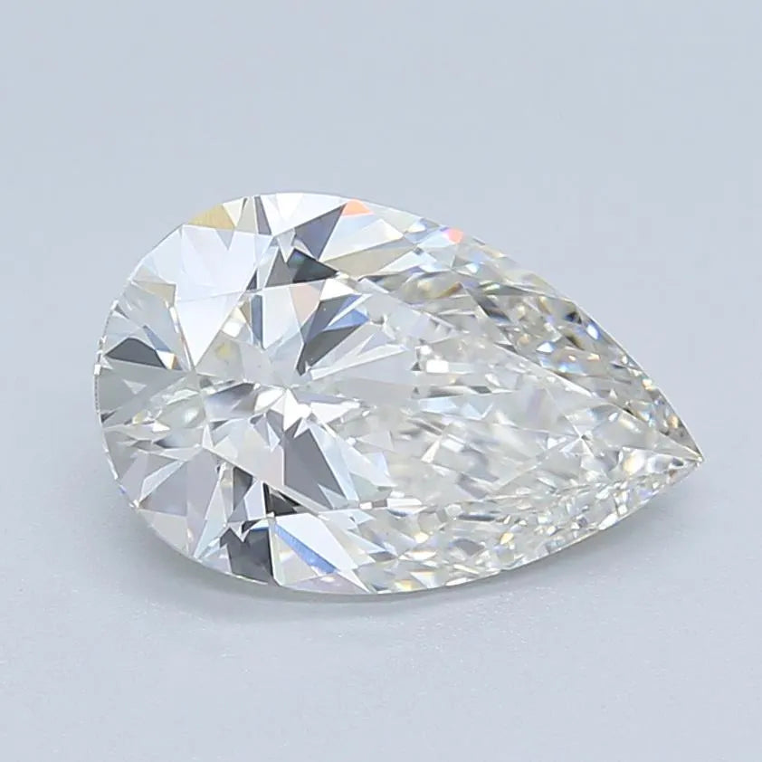 2.08ct Pear Lab Grown Diamond (Colour G, Clarity VS1, IGI Certified)
