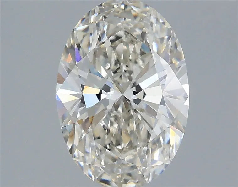 2.09ct Oval Lab Grown Diamond (Colour H, Clarity VVS2, IGI Certified)