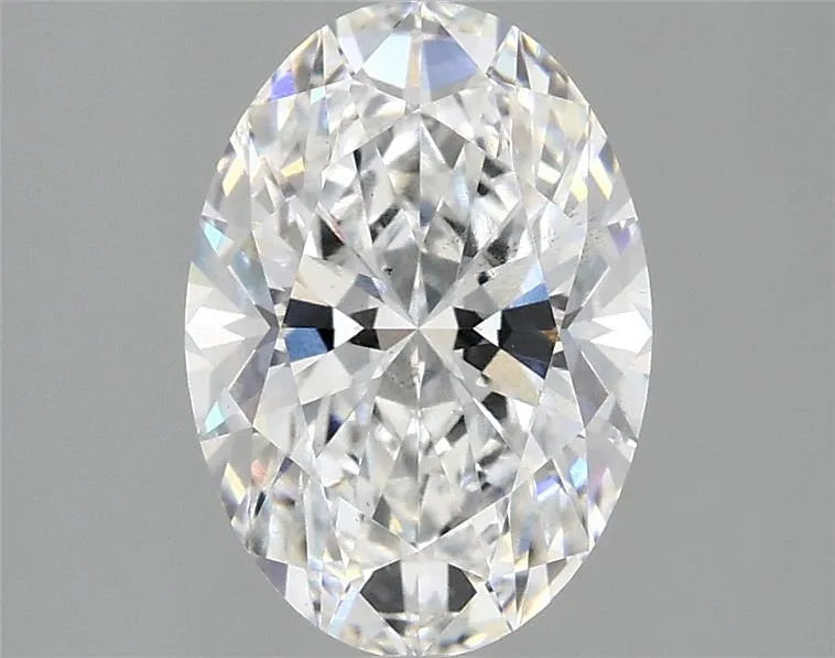 2.10ct Oval Lab Grown Diamond (Colour D, Clarity VS2, IGI Certified)