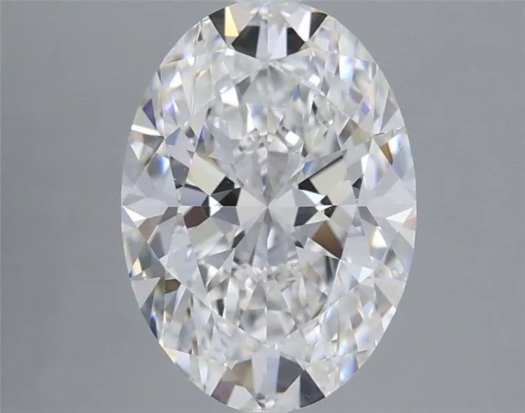2.10ct Oval Lab Grown Diamond (Colour D, Clarity VVS1, IGI Certified)