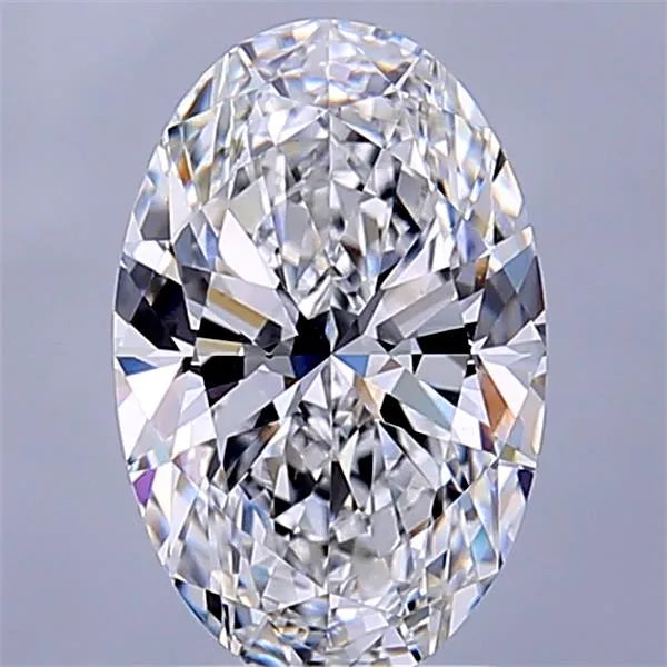 2.10ct Oval Lab Grown Diamond (Colour D, Clarity VVS2, IGI Certified)