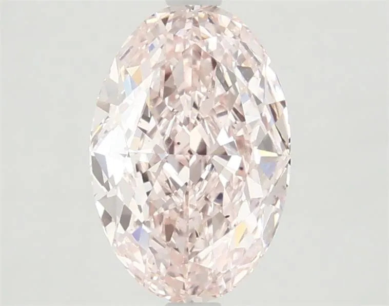 2.10ct Oval Lab Grown Diamond (Colour Fancy Intense Pink, Clarity VS2, IGI Certified)