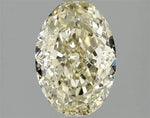 2.10ct Oval Lab Grown Diamond (Colour Fancy Light Yellow, Clarity VS2, IGI Certified)