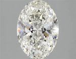 2.10ct Oval Lab Grown Diamond (Colour H, Clarity VVS2, IGI Certified)