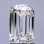 2.11ct Emerald Lab Grown Diamond (Colour E, Clarity VVS1, IGI Certified)