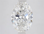 2.11ct Oval Lab Grown Diamond (Colour E, Clarity VS2, IGI Certified)
