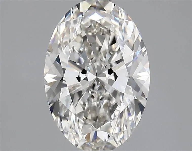 2.11ct Oval Lab Grown Diamond (Colour F, Clarity VVS2, IGI Certified)