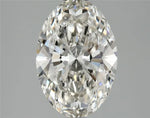 2.13ct Oval Lab Grown Diamond (Colour G, Clarity VVS2, IGI Certified)