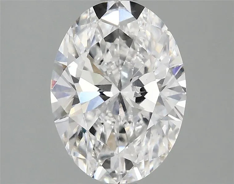 2.17ct Oval Lab Grown Diamond (Colour D, Clarity VS2, IGI Certified)