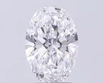 2.20ct Oval Lab Grown Diamond (Colour E, Clarity VVS2, IGI Certified)
