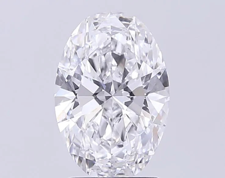 2.20ct Oval Lab Grown Diamond (Colour E, Clarity VVS2, IGI Certified)