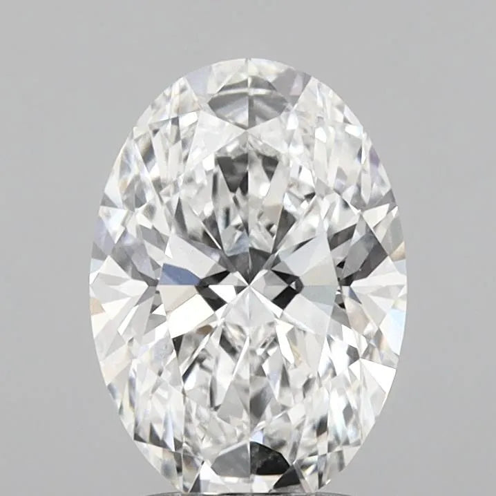2.21ct Oval Lab Grown Diamond (Colour E, Clarity VVS2, IGI Certified)