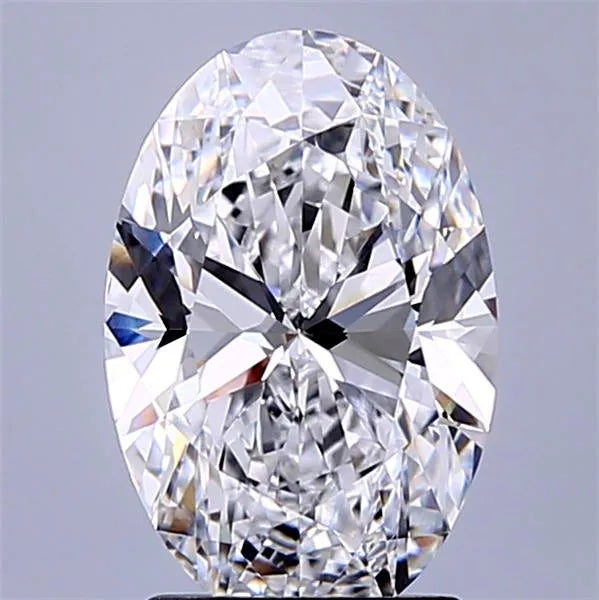 2.22ct Oval Lab Grown Diamond (Colour D, Clarity VVS1, IGI Certified)