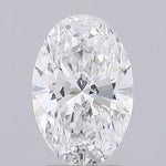 2.22ct Oval Lab Grown Diamond (Colour E, Clarity VS2, IGI Certified)
