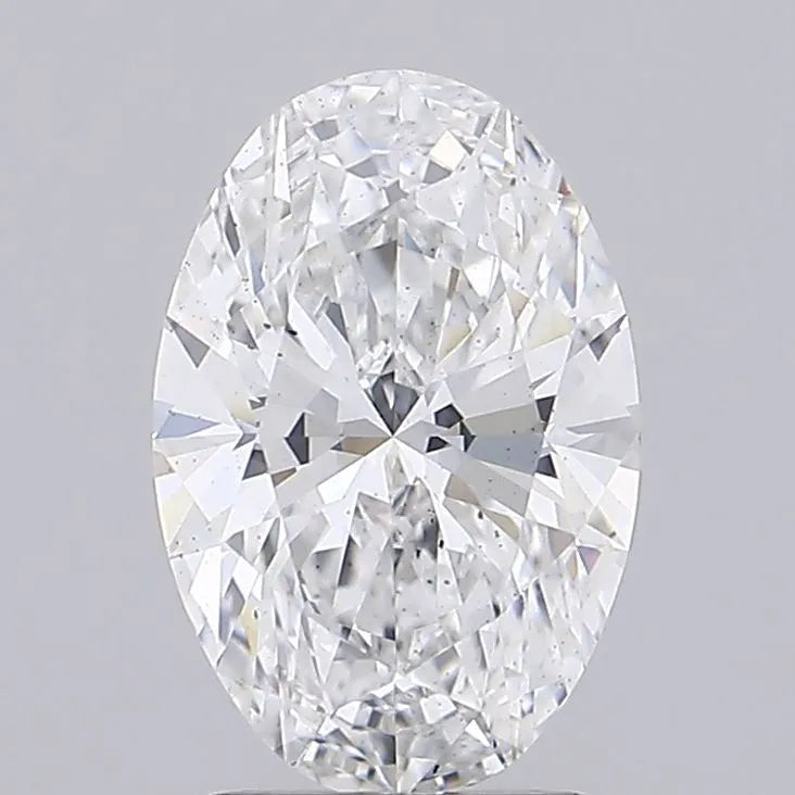 2.22ct Oval Lab Grown Diamond (Colour E, Clarity VS2, IGI Certified)