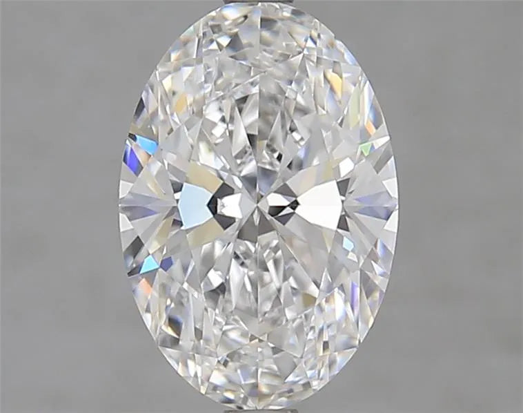 2.24ct Oval Lab Grown Diamond (Colour D, Clarity IF, IGI Certified)